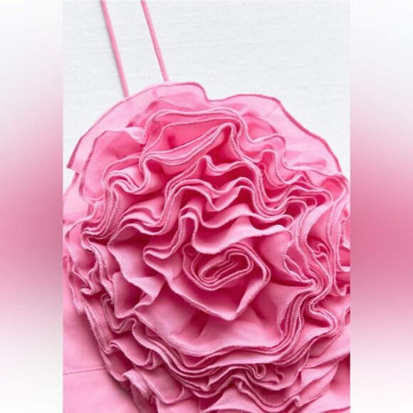 NWT GORGEOUS ZARA VOLUMINOUS HEART CROP TOP - Picture 10 of 16